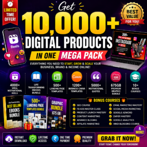 Get 10,000+ Digital Products